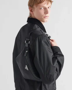 Hombre Prada COLECCIÓN MASCULINA|MOCHILAS Y RIÑONERAS^Riñonera De Re-nylon Y Piel Saffiano