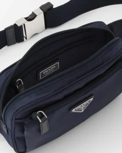 Hombre Prada COLECCIÓN MASCULINA|MOCHILAS Y RIÑONERAS^Riñonera De Re-nylon Y Piel Saffiano