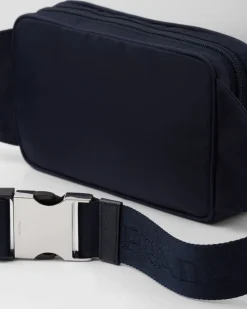 Hombre Prada COLECCIÓN MASCULINA|MOCHILAS Y RIÑONERAS^Riñonera De Re-nylon Y Piel Saffiano