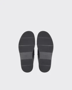 Hombre Prada SANDALIAS^Sandalias Cruzadas De Piel Cepillada Y Re-nylon