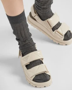 Mujer Prada SANDALIAS^Sandalias De Charol