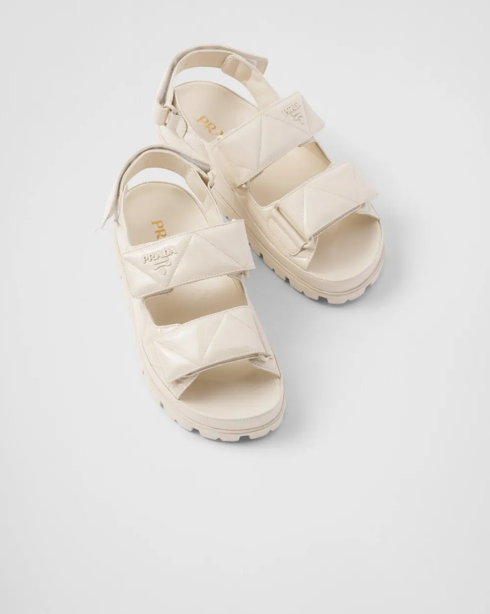 Mujer Prada SANDALIAS^Sandalias De Charol