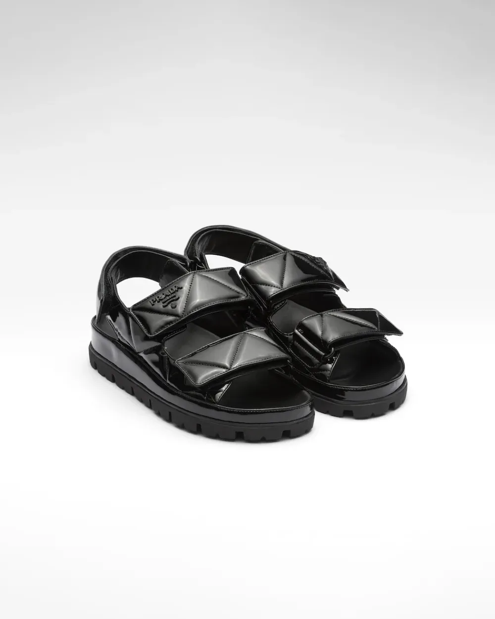 Mujer Prada SANDALIAS^Sandalias De Charol