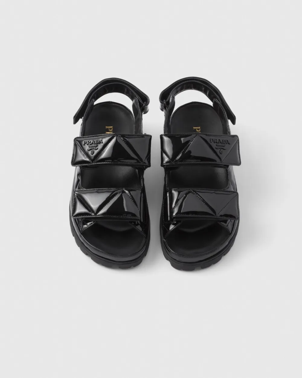 Mujer Prada SANDALIAS^Sandalias De Charol