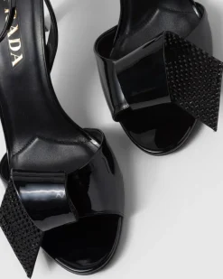 Mujer Prada SANDALIAS^Sandalias De Charol