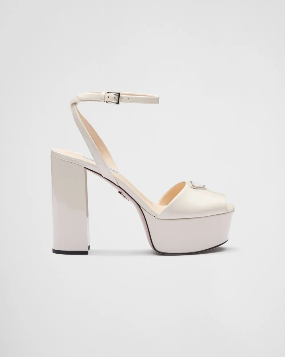 Mujer Prada SANDALIAS^Sandalias De Charol Con Plataforma