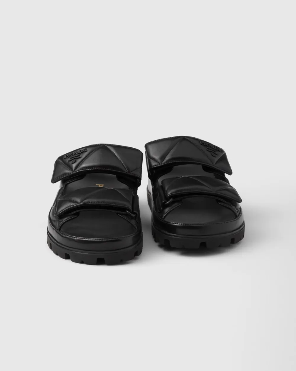 Mujer Prada PANTUFLAS Y CHINELAS^Sandalias De Napa Acolchadas
