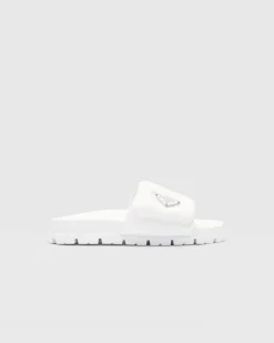 Mujer Prada PANTUFLAS Y CHINELAS^Sandalias De Napa Acolchada Soft