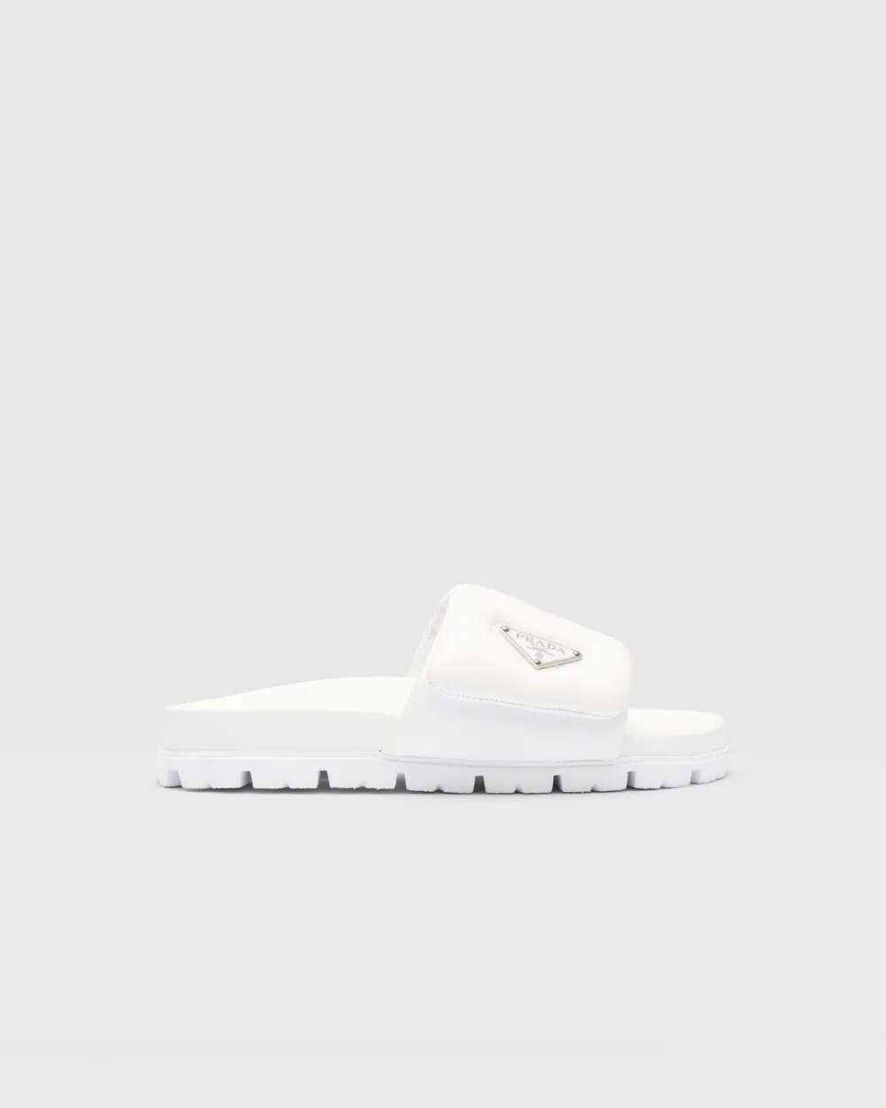 Mujer Prada PANTUFLAS Y CHINELAS^Sandalias De Napa Acolchada Soft