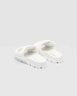 Mujer Prada PANTUFLAS Y CHINELAS^Sandalias De Napa Acolchada Soft