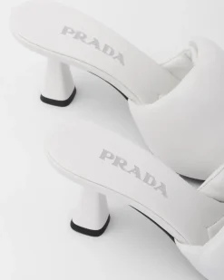 Mujer Prada PANTUFLAS Y CHINELAS^Sandalias De Napa Acolchada Soft