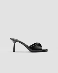 Mujer Prada PANTUFLAS Y CHINELAS^Sandalias De Piel Cepillada