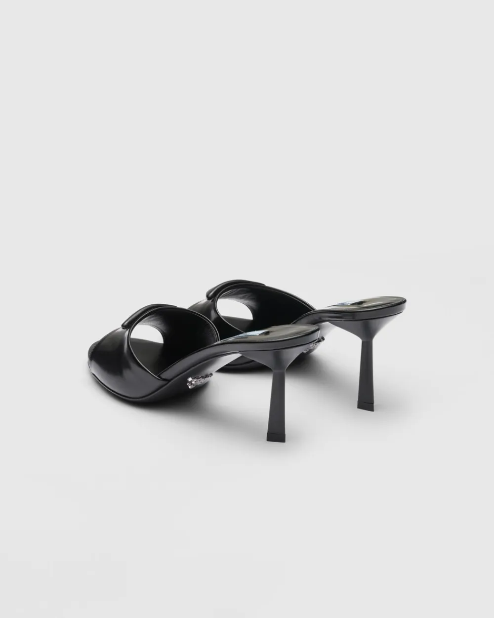 Mujer Prada PANTUFLAS Y CHINELAS^Sandalias De Piel Cepillada