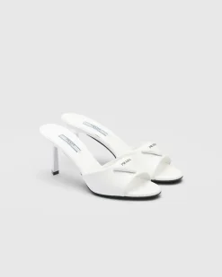 Mujer Prada PANTUFLAS Y CHINELAS^Sandalias De Piel Cepillada