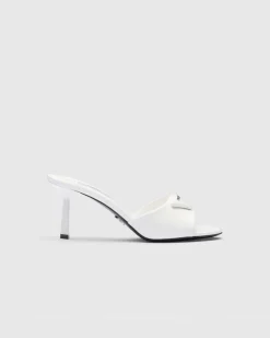 Mujer Prada PANTUFLAS Y CHINELAS^Sandalias De Piel Cepillada
