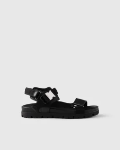 Hombre Prada SANDALIAS^Sandalias Deportivas De Piel Y Re-nylon