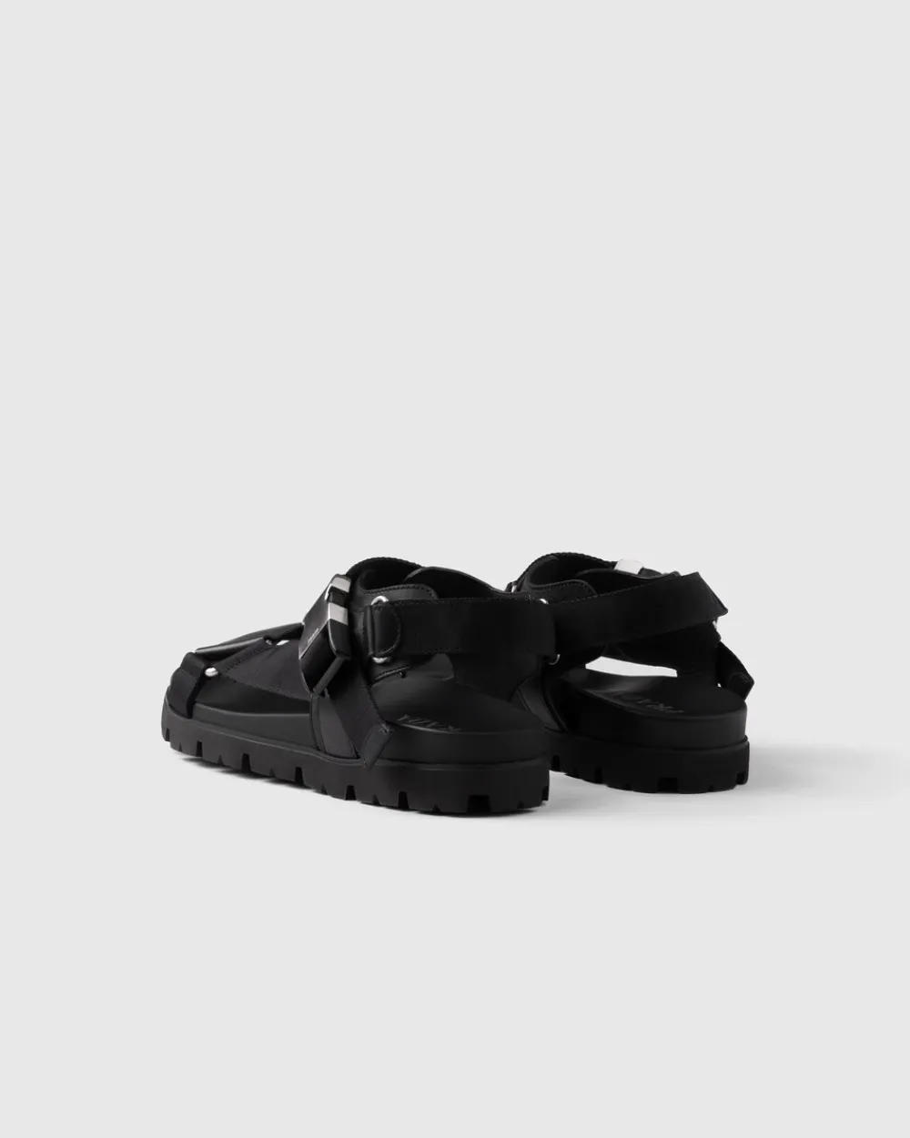 Hombre Prada SANDALIAS^Sandalias Deportivas De Piel Y Re-nylon