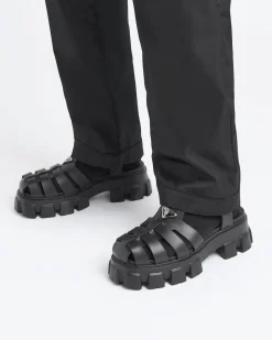 Hombre Prada SANDALIAS^Sandalias Monolith De Goma
