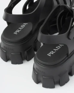 Hombre Prada SANDALIAS^Sandalias Monolith De Goma
