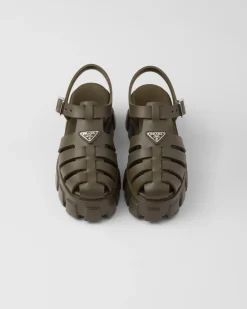 Mujer Prada SANDALIAS^Sandalias Monolith De Goma