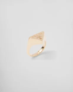 Mujer/Hombre Prada COLECCIÓN DE JOYERÍA ELEGANTE|COLECCIÓN DE JOYERÍA ELEGANTE^Sello Eternal Gold De Oro Amarillo