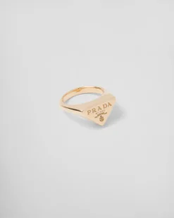 Mujer/Hombre Prada COLECCIÓN DE JOYERÍA ELEGANTE|COLECCIÓN DE JOYERÍA ELEGANTE^Sello Eternal Gold De Oro Amarillo