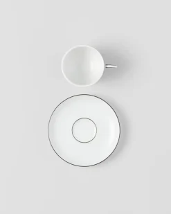 Prada TÉ Y CAFÉ^Set De Cuatro Tazas De Café De Porcelana - Checkerboard