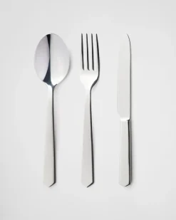 Prada CUBERTERÍA^Set De Cubiertos De Acero Inoxidable