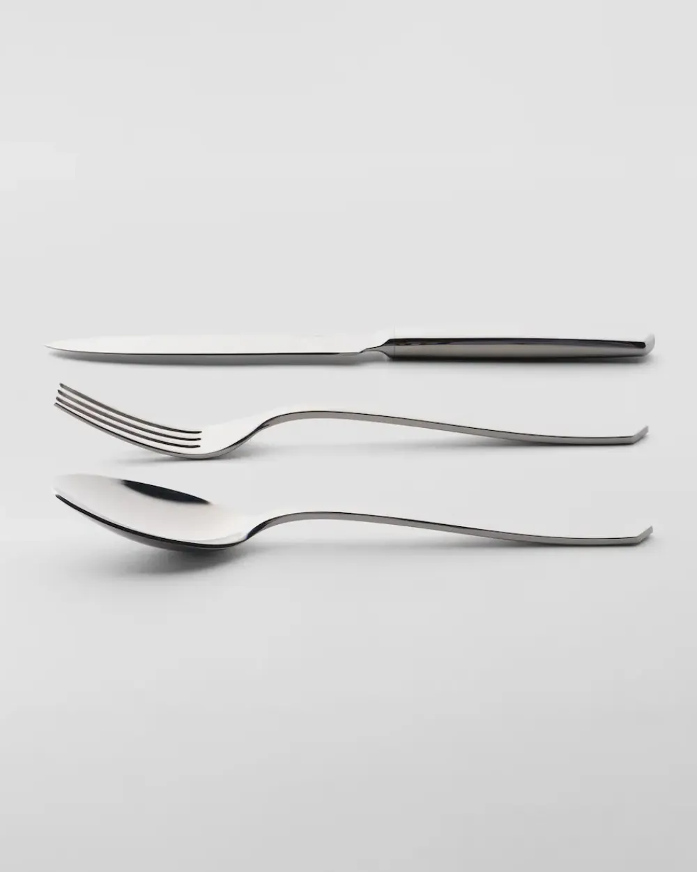 Prada CUBERTERÍA^Set De Cubiertos De Acero Inoxidable