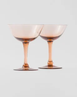 Prada COPAS Y VASOS^Set De Dos Copas De Champán Pompadour De Cristal - New York
