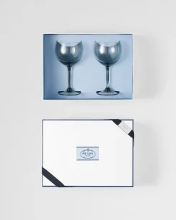 Prada COPAS Y VASOS^Set De Dos Copas De Vino Tinto De Cristal - New York