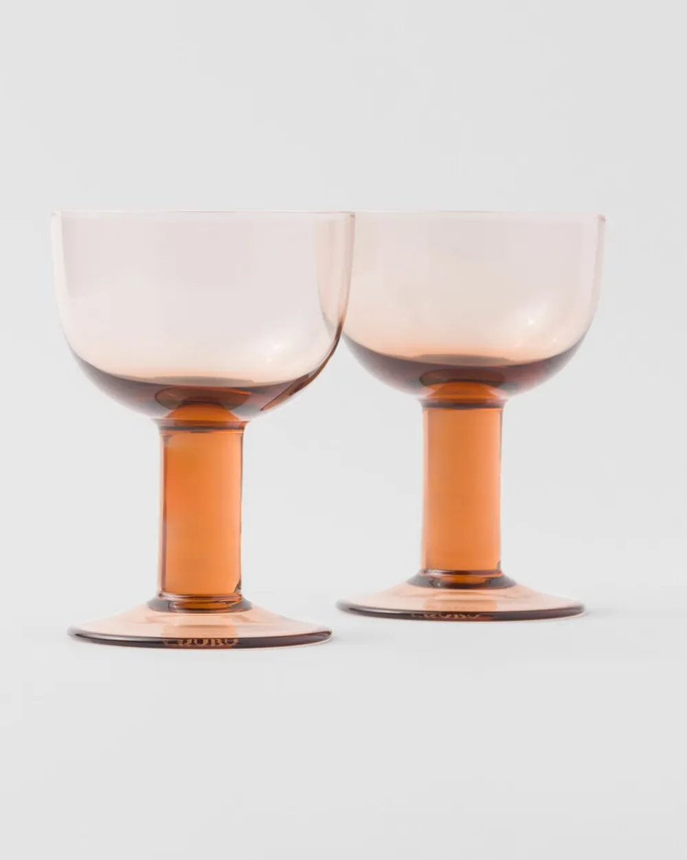 Prada COPAS Y VASOS^Set De Dos Copas De Vino Tinto De Cristal - Plinth