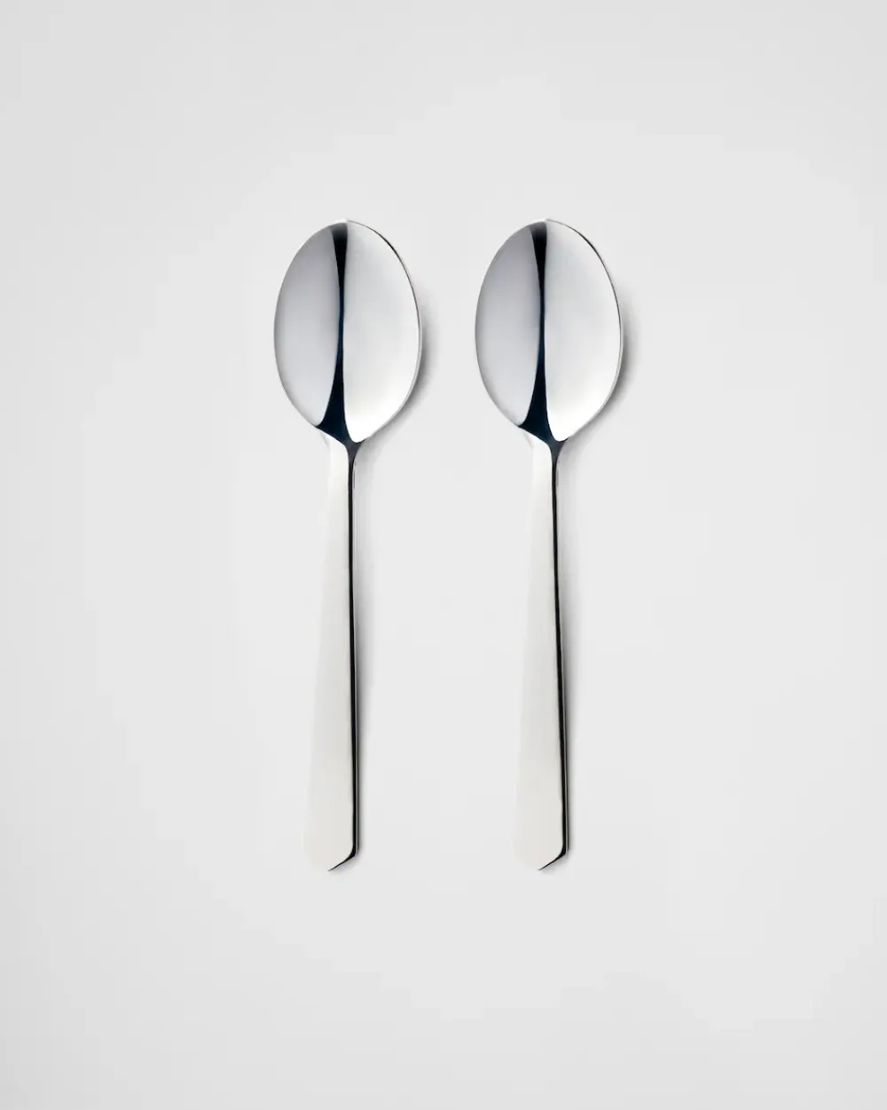 Prada CUBERTERÍA^Set De Dos Cucharillas De Té De Acero Inoxidable