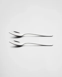 Prada CUBERTERÍA^Set De Dos Cucharillas De Té De Acero Inoxidable