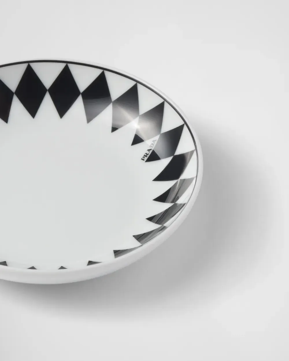 Prada PLATOS Y BOLES^Set De Dos Cuencos De Salsa De Porcelana - Checkerboard
