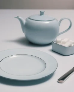 Prada PLATOS Y BOLES^Set De Dos Platos De Postre De Porcelana - Celadon