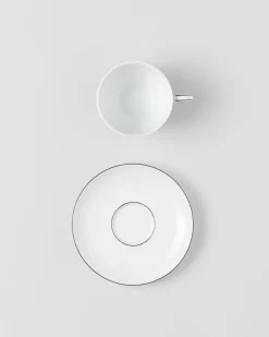 Prada TÉ Y CAFÉ^Set De Dos Tazas De Té De Porcelana - Checkerboard