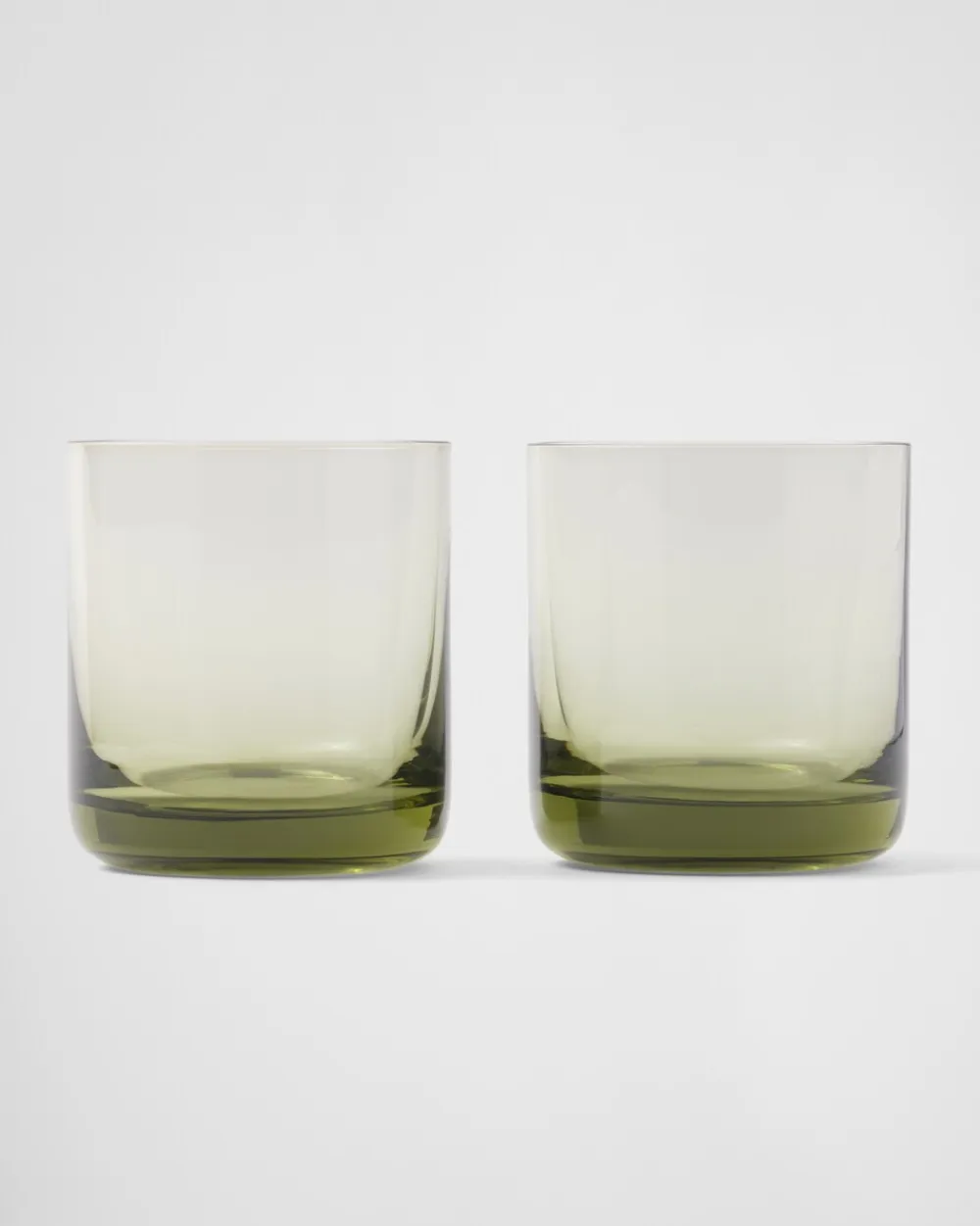 Prada COPAS Y VASOS^Set De Dos Vasos De Cristal - Plinth