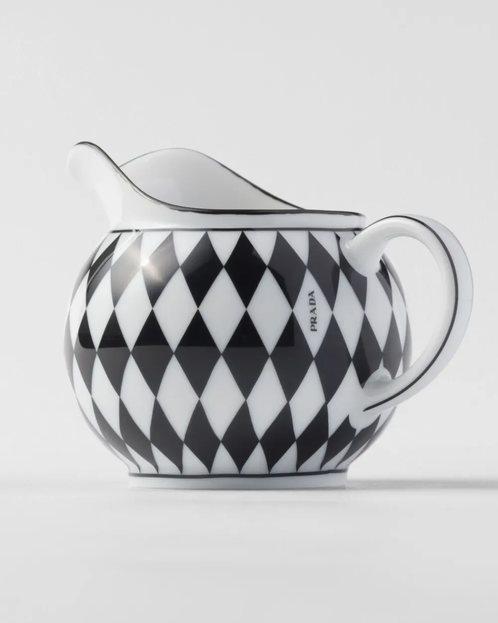 Prada TÉ Y CAFÉ^Set De Jarrita Y Azucarero De Porcelana - Checkerboard