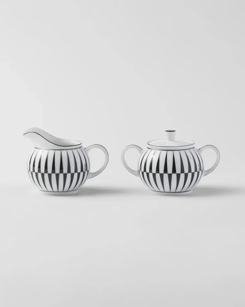 Prada TÉ Y CAFÉ^Set De Jarrita Y Azucarero De Porcelana - Stripes