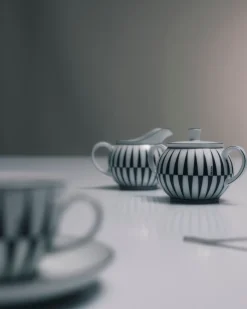 Prada TÉ Y CAFÉ^Set De Jarrita Y Azucarero De Porcelana - Stripes
