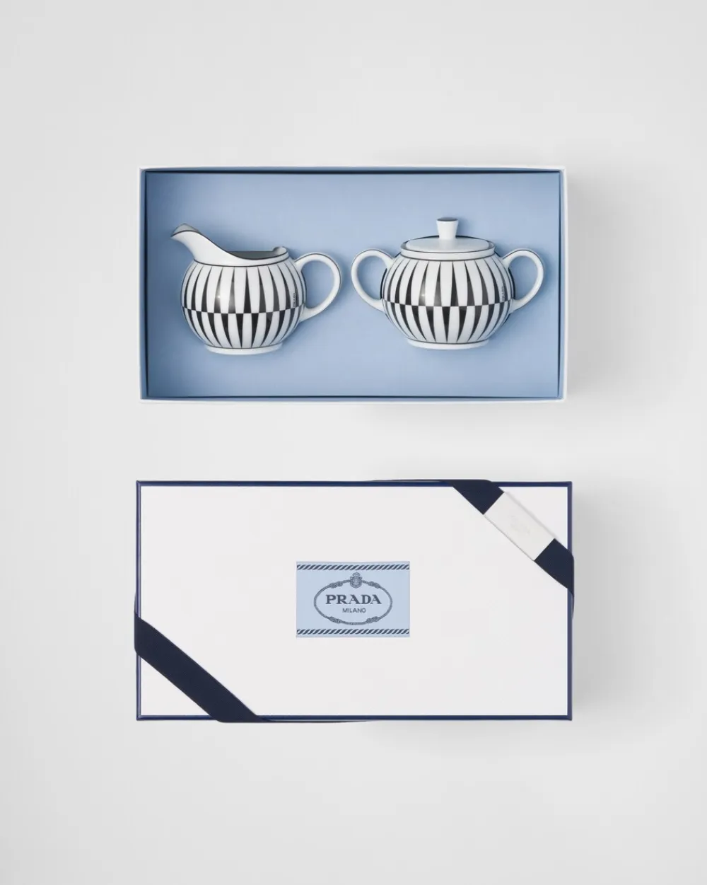 Prada TÉ Y CAFÉ^Set De Jarrita Y Azucarero De Porcelana - Stripes