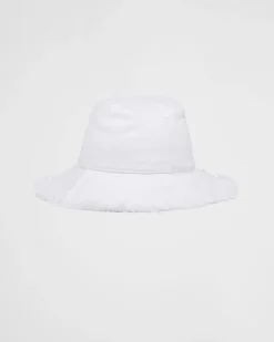 Mujer Prada SOMBREROS Y GUANTES^Sombrero De Dril