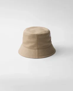 Mujer Prada SOMBREROS Y GUANTES^Sombrero De Pescador De Dril
