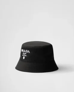 Hombre Prada SOMBREROS Y GUANTES^Sombrero De Pescador De Re-nylon