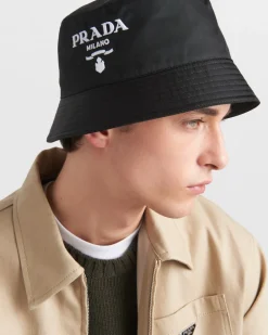 Hombre Prada SOMBREROS Y GUANTES^Sombrero De Pescador De Re-nylon