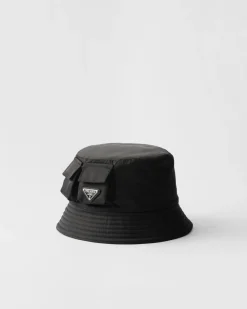 Hombre Prada COLECCIÓN MASCULINA|SOMBREROS Y GUANTES^Sombrero De Pescador De Re-nylon