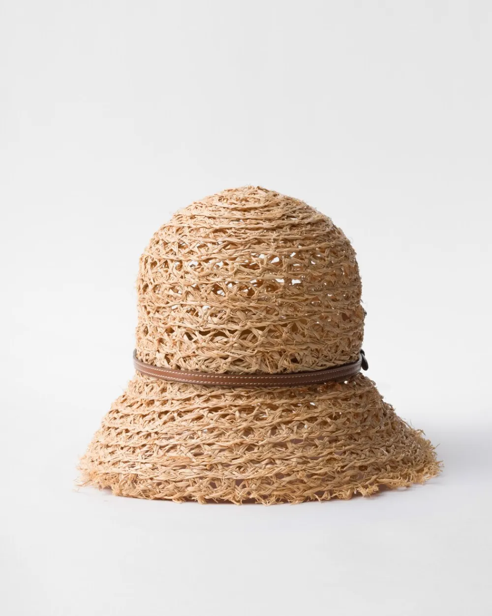 Mujer Prada SOMBREROS Y GUANTES^Sombrero De Pescador De Tela Tejida