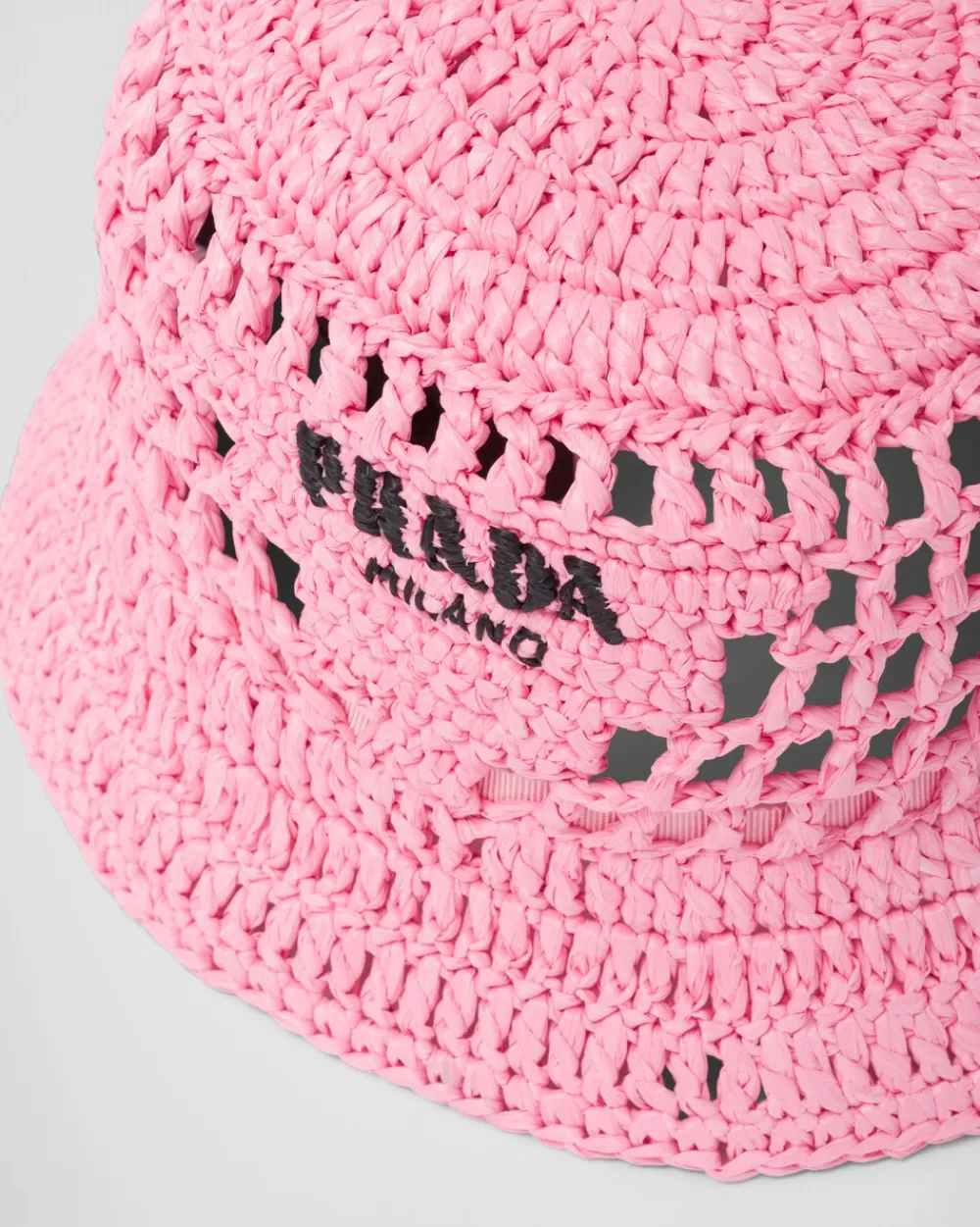 Mujer Prada SOMBREROS Y GUANTES^Sombrero De Pescador En Tela Tejida