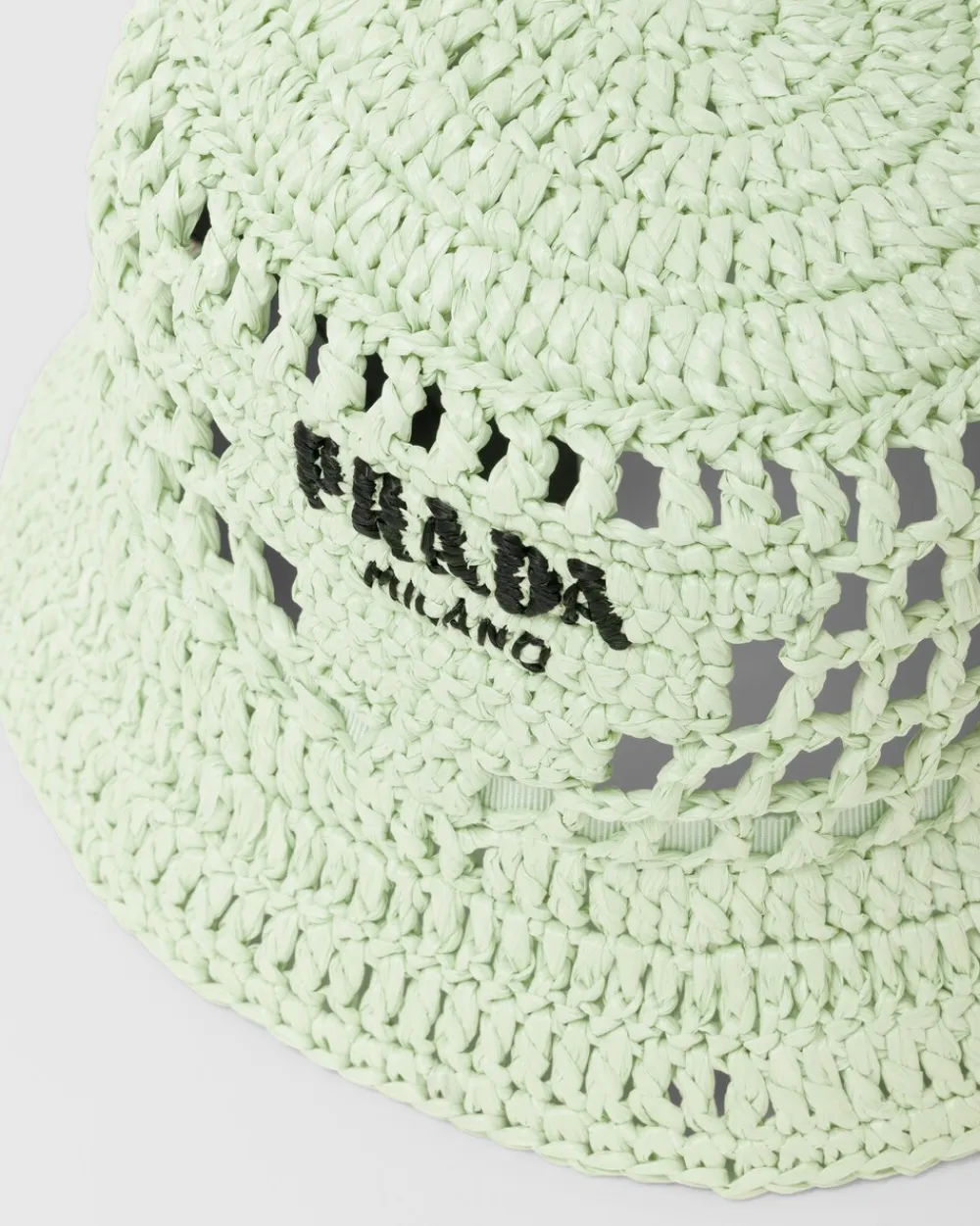 Mujer Prada SOMBREROS Y GUANTES^Sombrero De Pescador En Tela Tejida